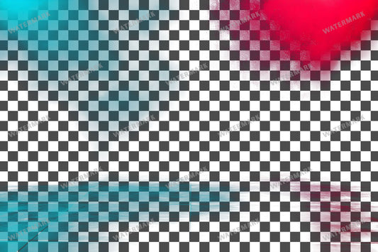 Cyan Light Transparent Overlay Pngs