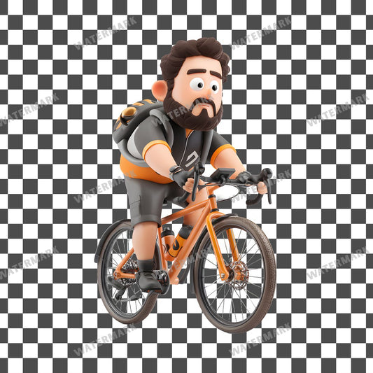 Cyclist Clipart Pngs