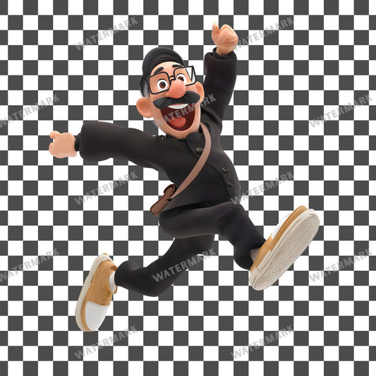 Dad Character Clipart Pngs