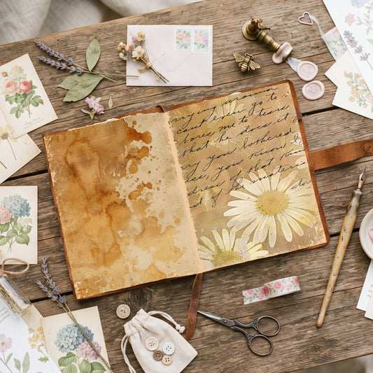 Daisy Flowers Digital Papers