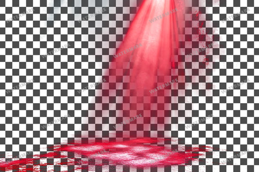 Deep Red Lighting Dramatic Transparent Overlay Pngs
