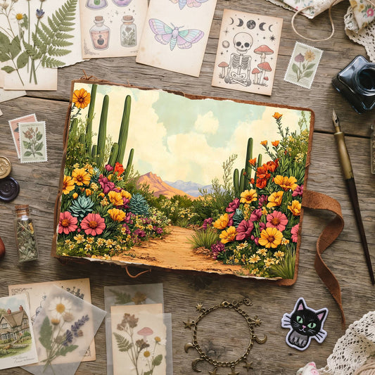 Desert Botanical Digital Papers