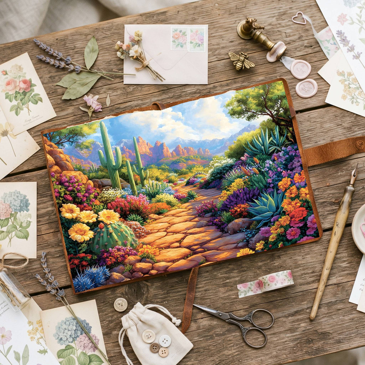 Desert Botanical Digital Papers