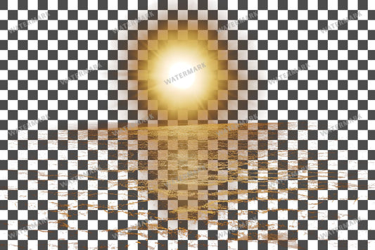 Desert Sun Light Transparent Overlay Pngs