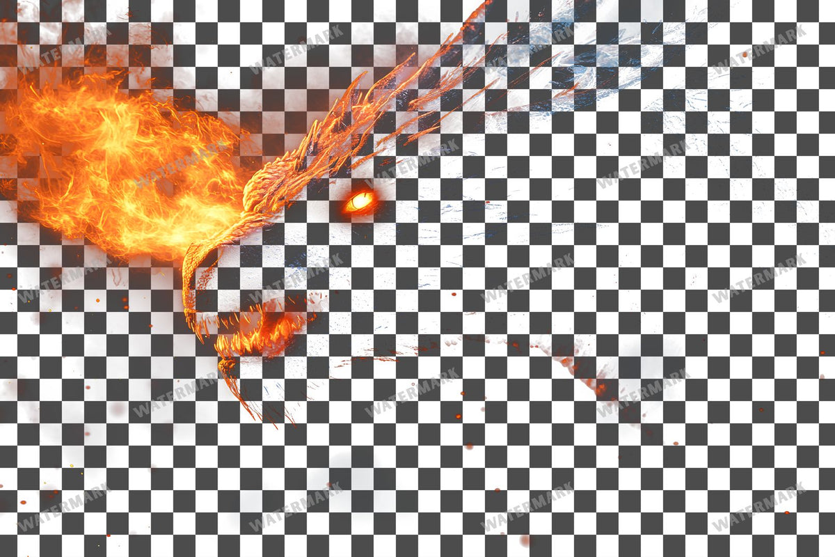 Dragon Head Transparent Overlay Pngs
