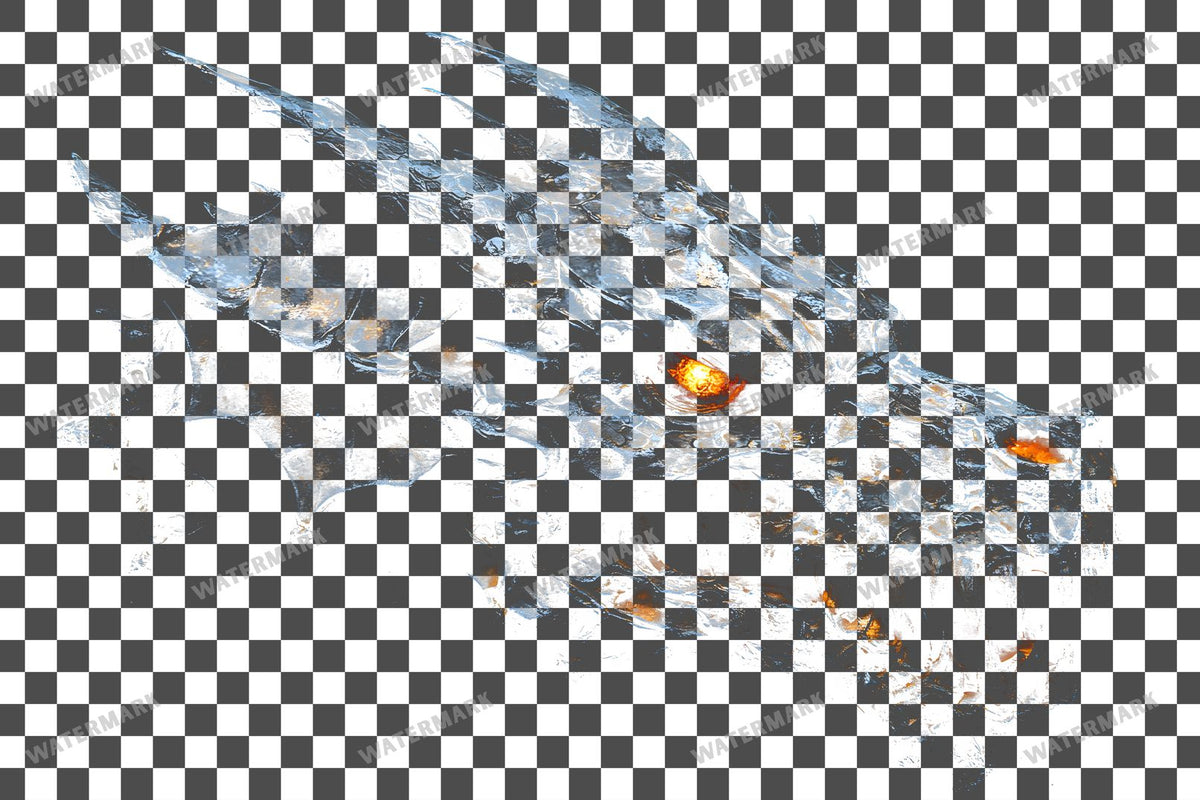Dragon Skull Transparent Overlay Pngs