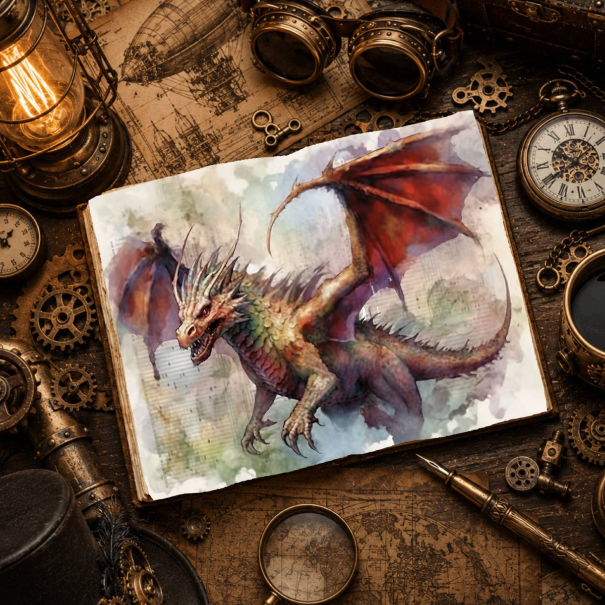 Dragons Digital Papers