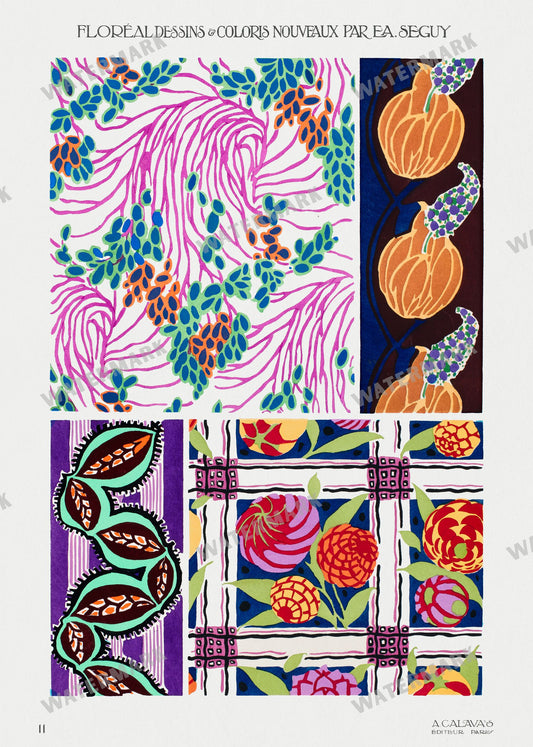 E A Seguy Vintage Prints