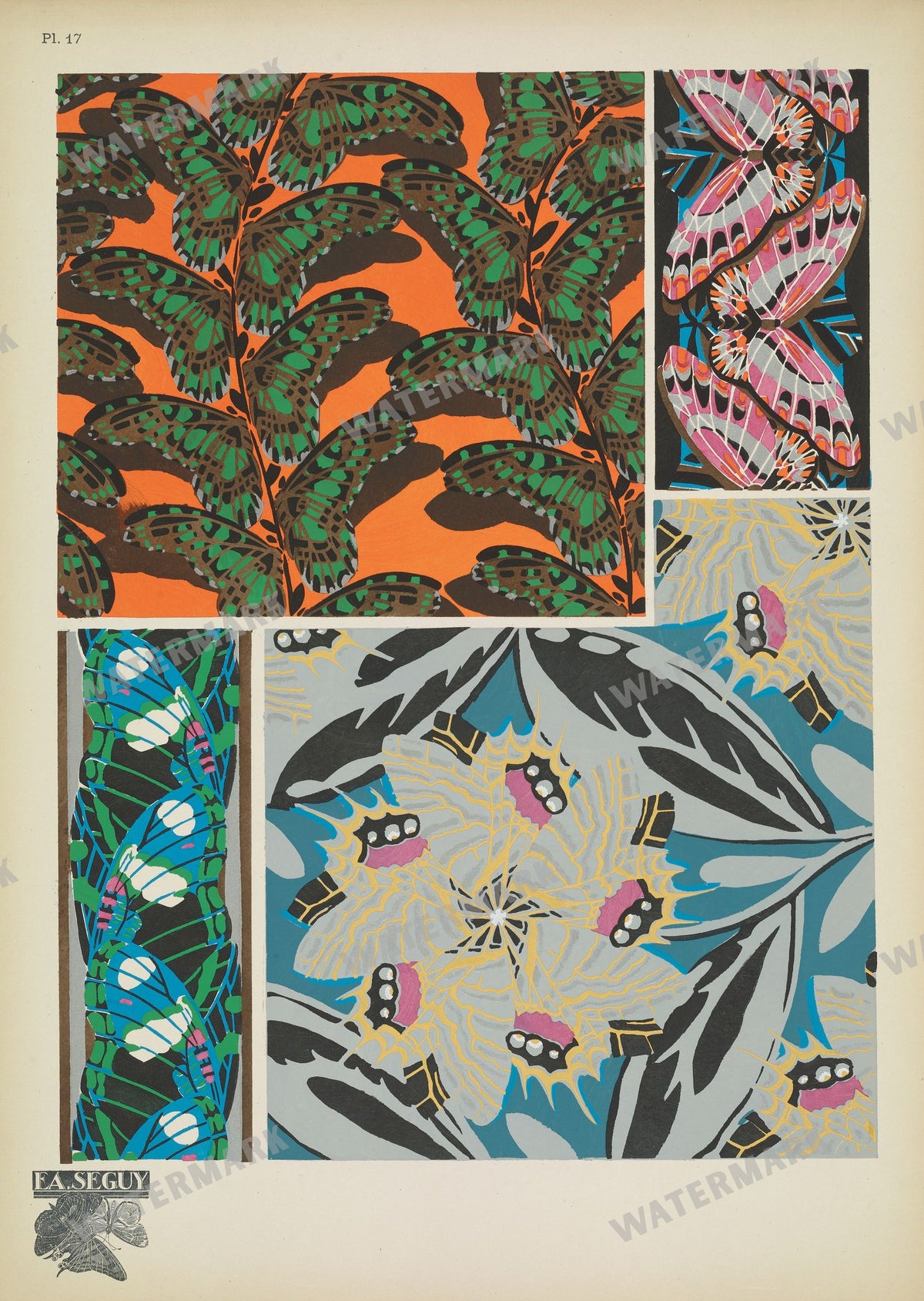 E A Seguy Vintage Prints