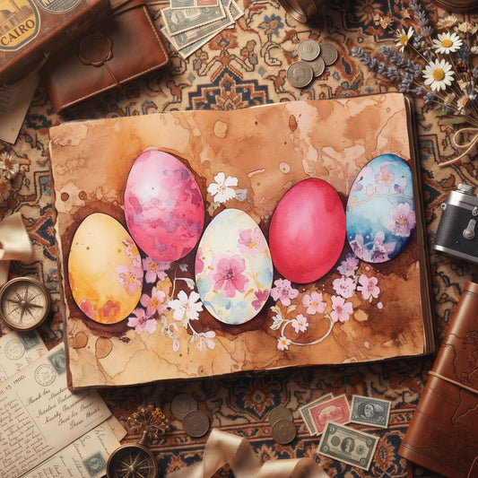 Easter Eggs Digital Papers