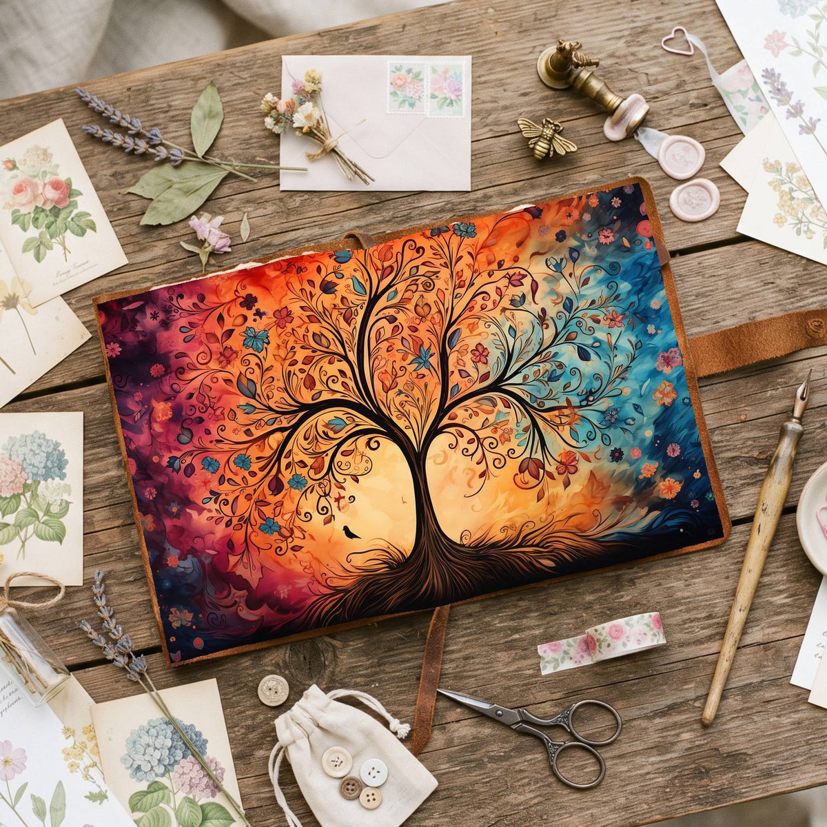 Ethereal Tree Digital Papers