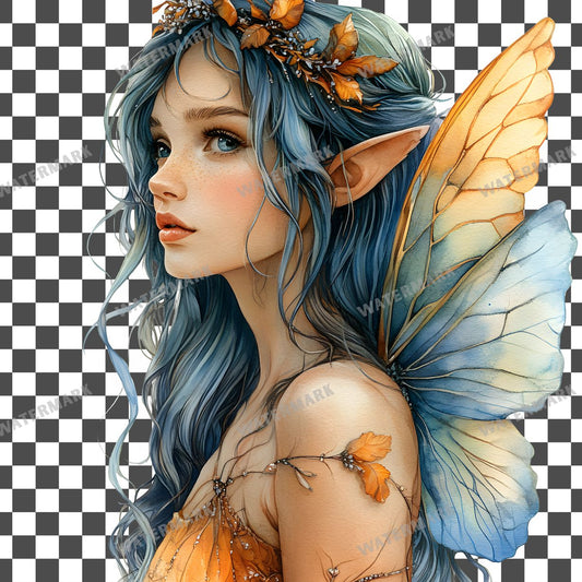 Faded Pastel Fairy Clipart Pngs