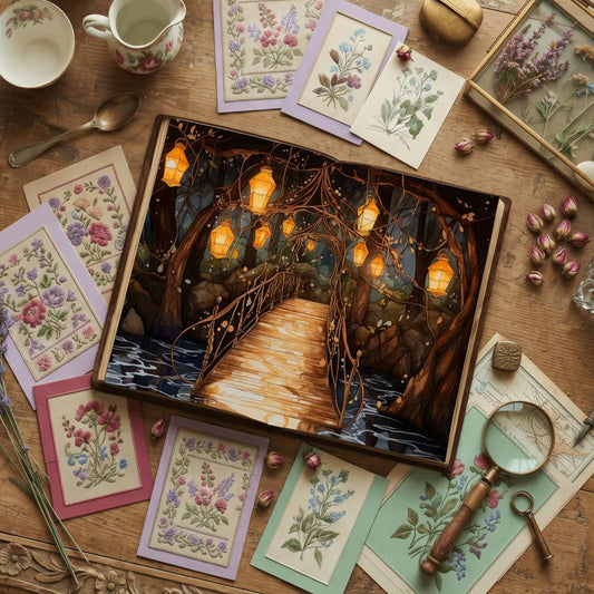 Fairy Bridge Digital Papers