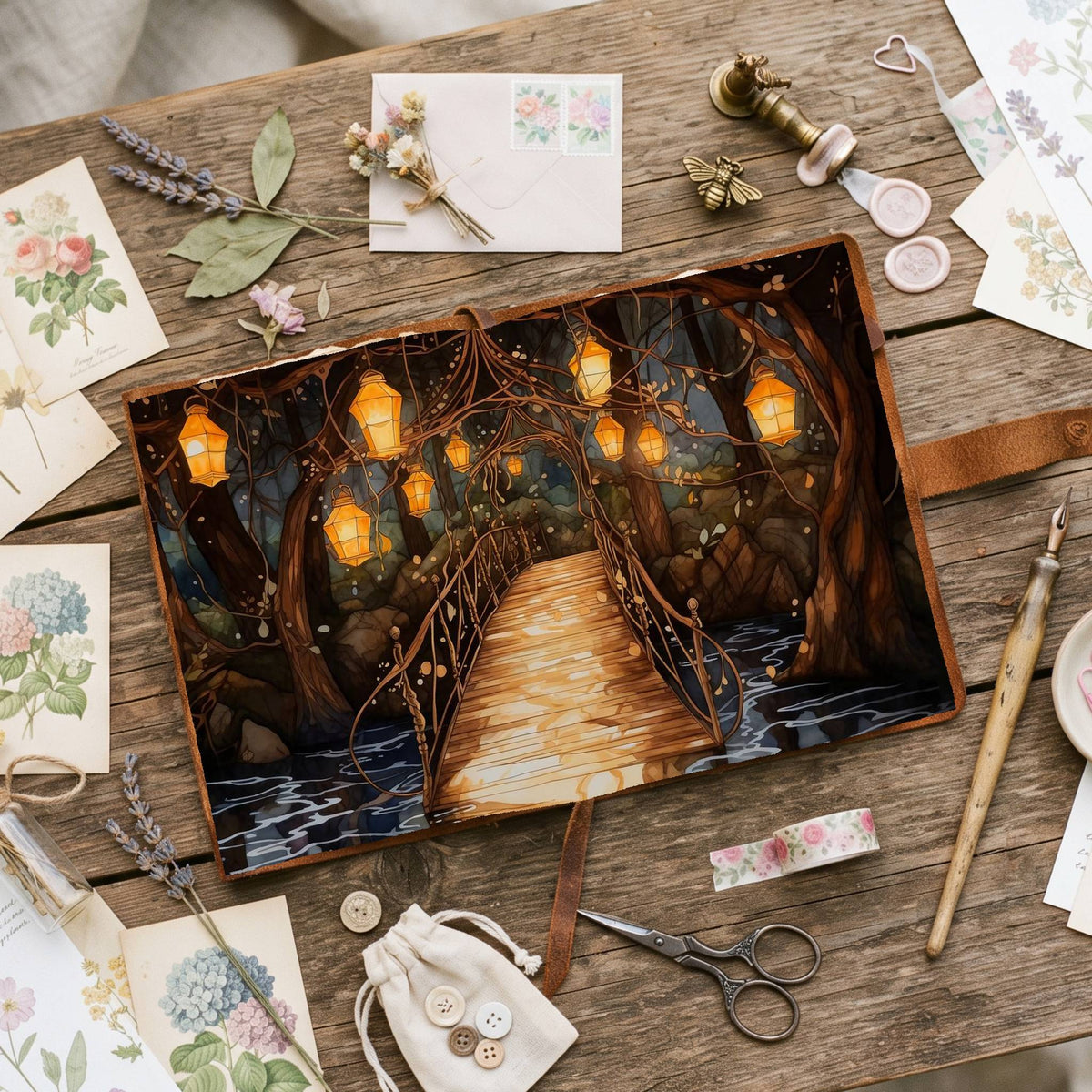 Fairy Bridge Digital Papers