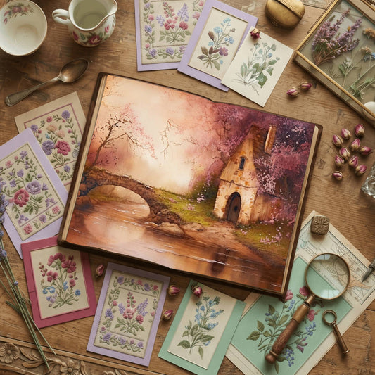 Fairy House Digital Papers