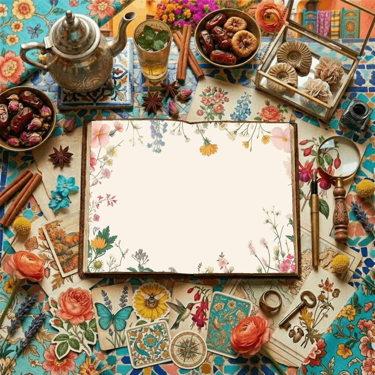 Floral Digital Papers