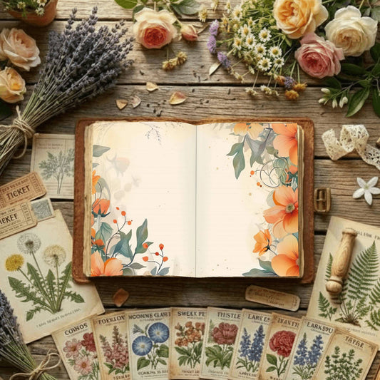 Floral Digital Papers
