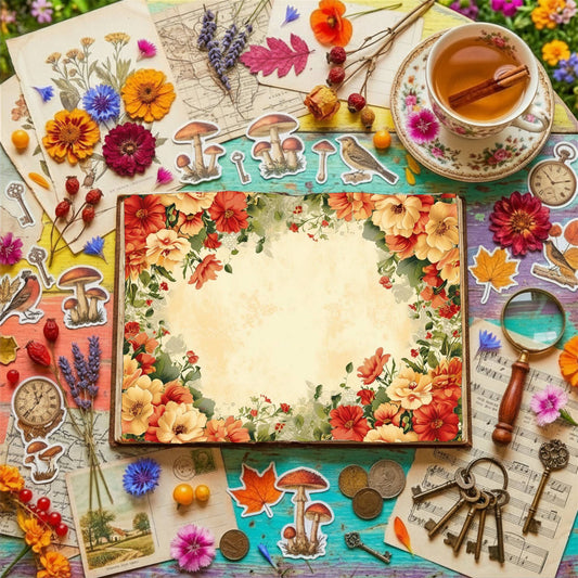 Floral Digital Papers