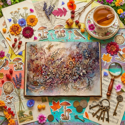 Floral Digital Papers