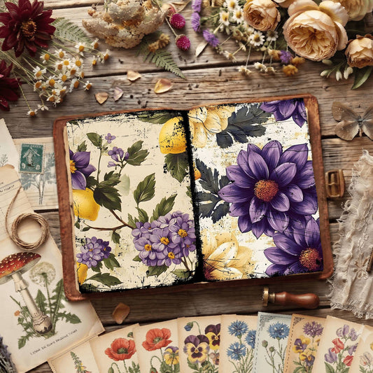 Floral Digital Papers