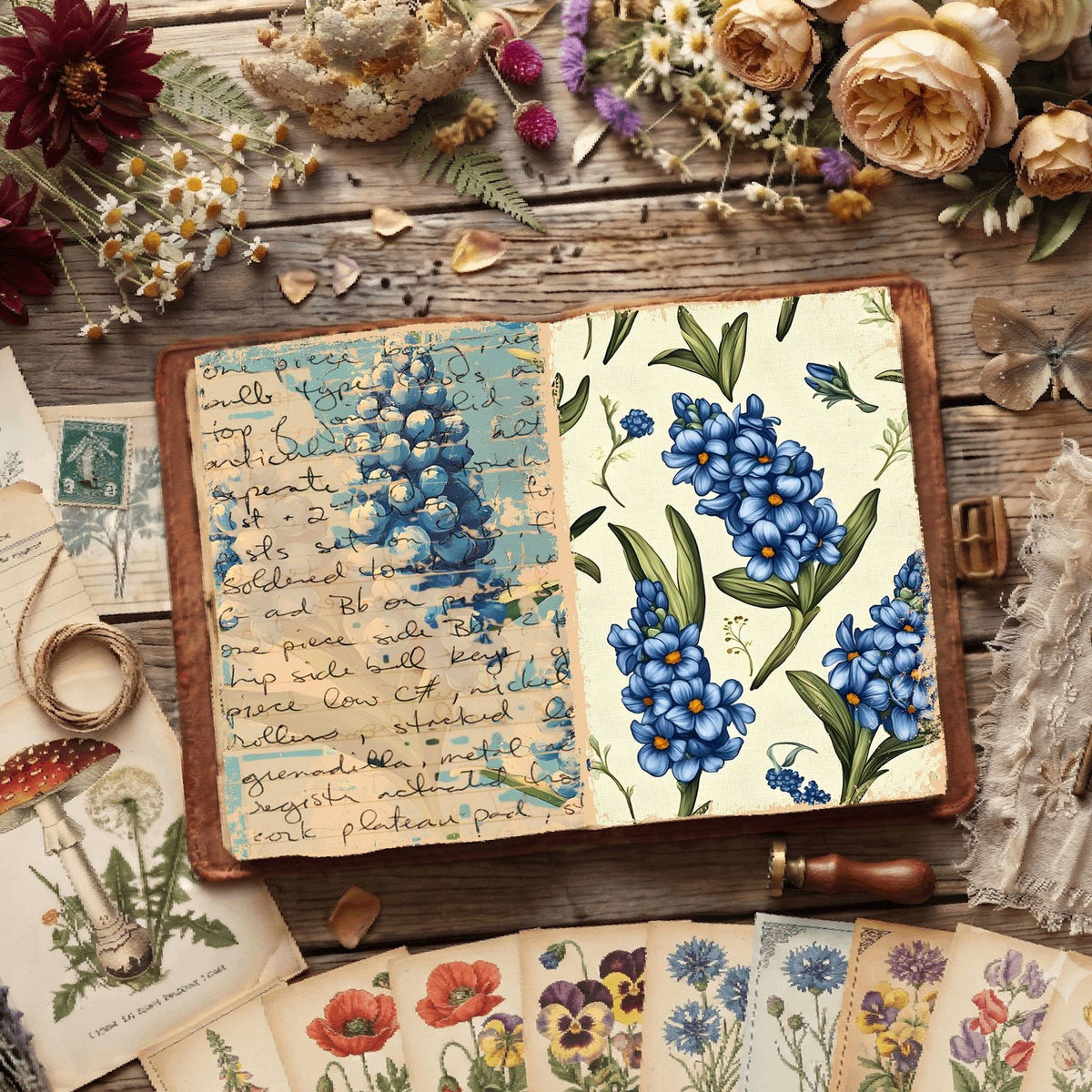 Floral Digital Papers