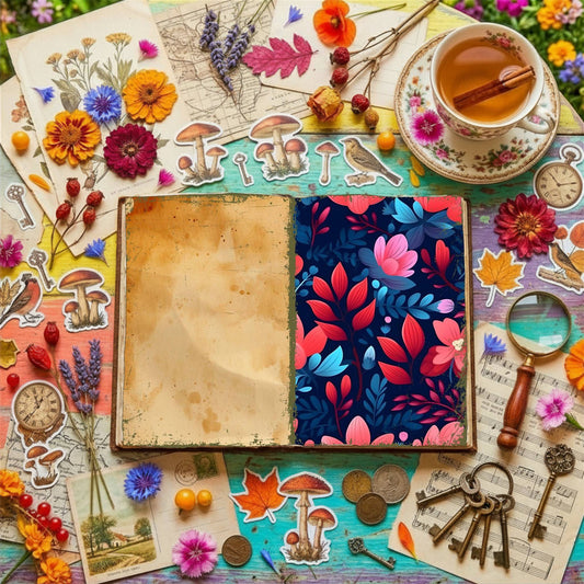 Floral Digital Papers