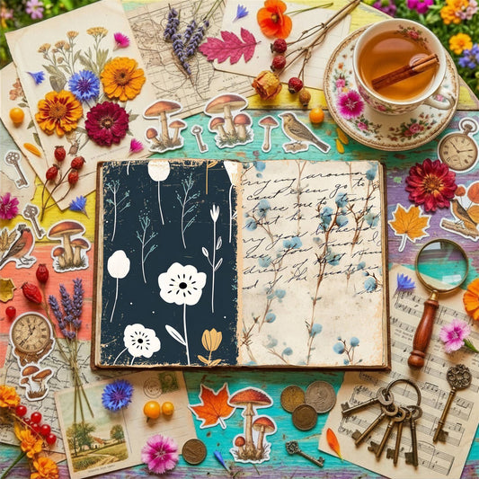 Floral Digital Papers