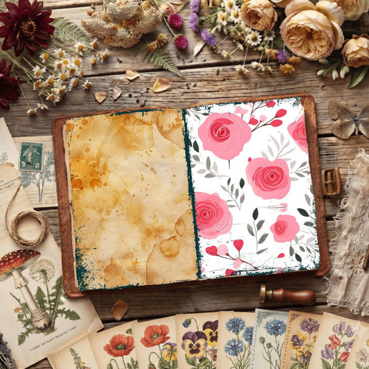 Floral Digital Papers