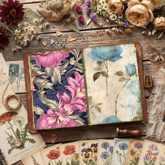 Floral Digital Papers