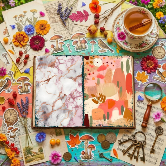 Floral Digital Papers