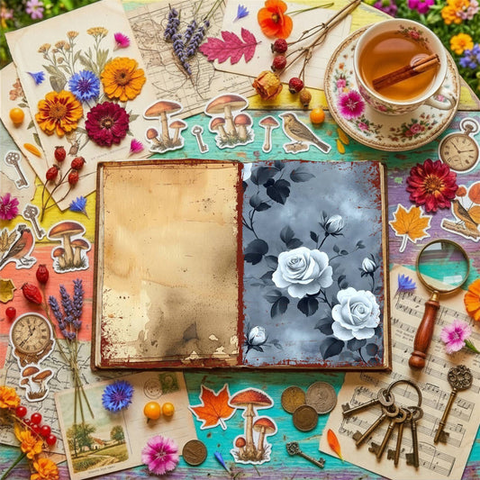 Floral Digital Papers