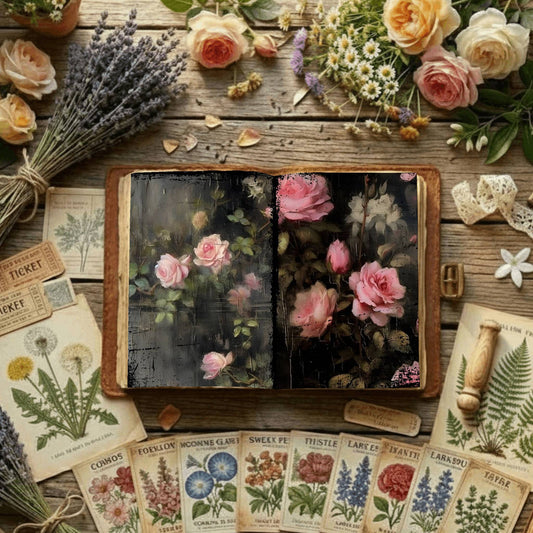Floral Digital Papers