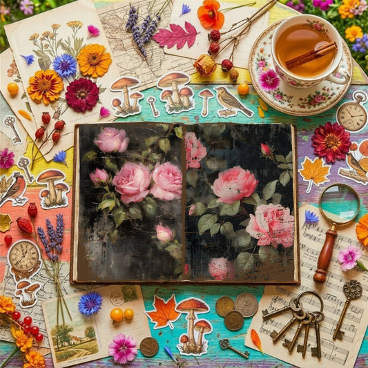 Floral Digital Papers