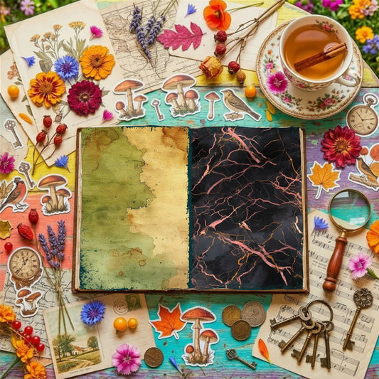 Floral Digital Papers