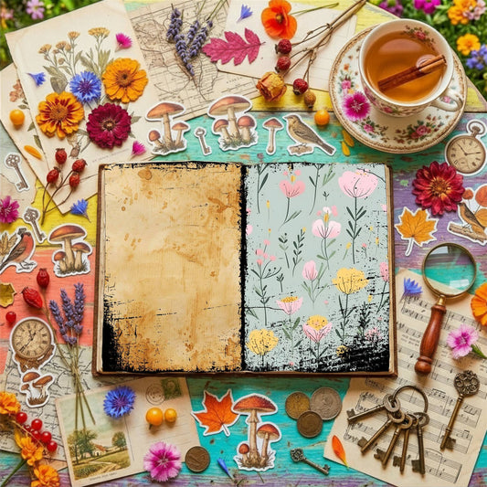 Floral Digital Papers