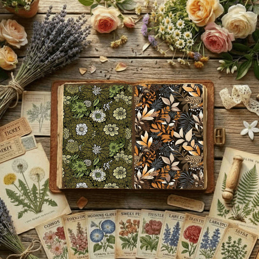 Floral Digital Papers