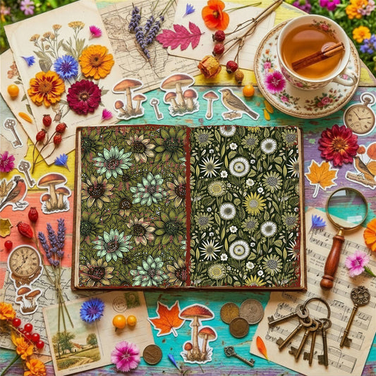 Floral Digital Papers