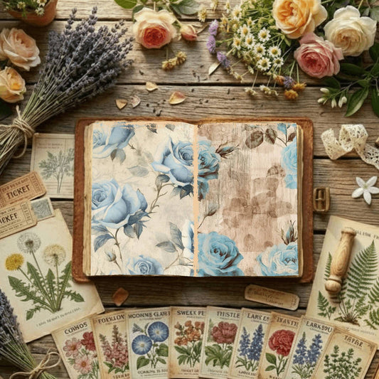 Floral Digital Papers