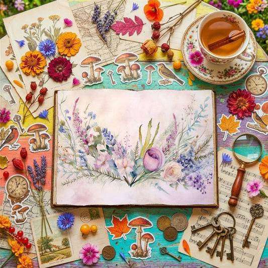 Floral Digital Papers