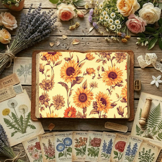 Floral Digital Papers