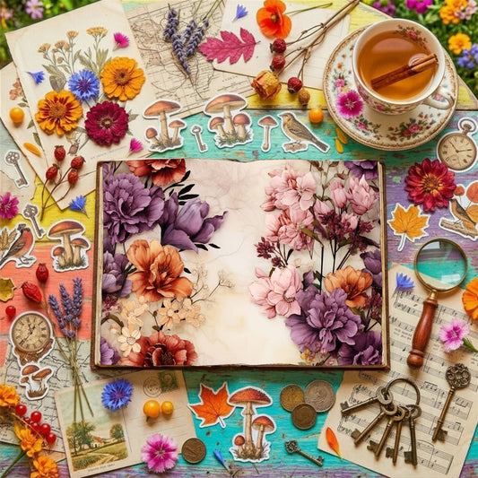 Floral Digital Papers