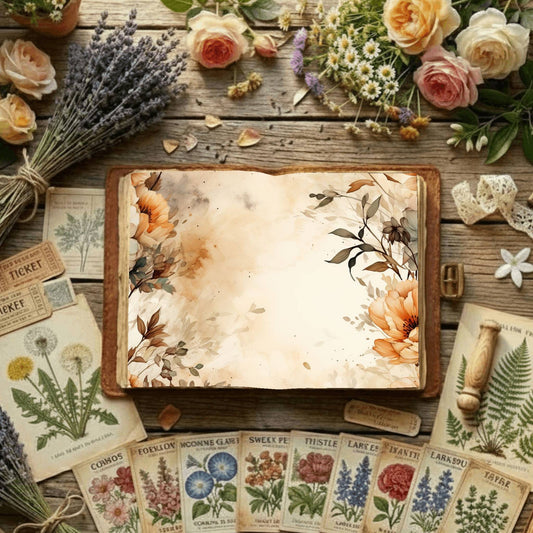 Floral Digital Papers