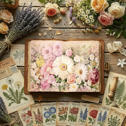 Floral Digital Papers
