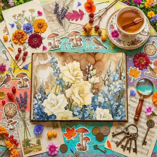 Floral Digital Papers