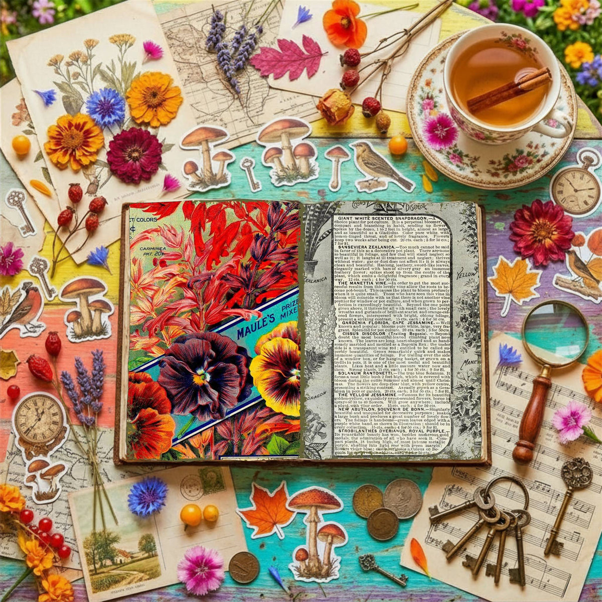 Floral Digital Papers