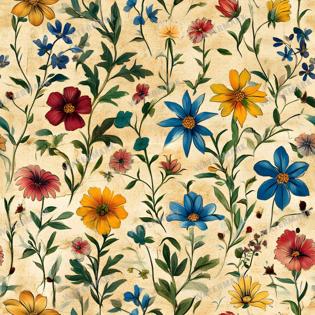 Floral Seamless Pattern
