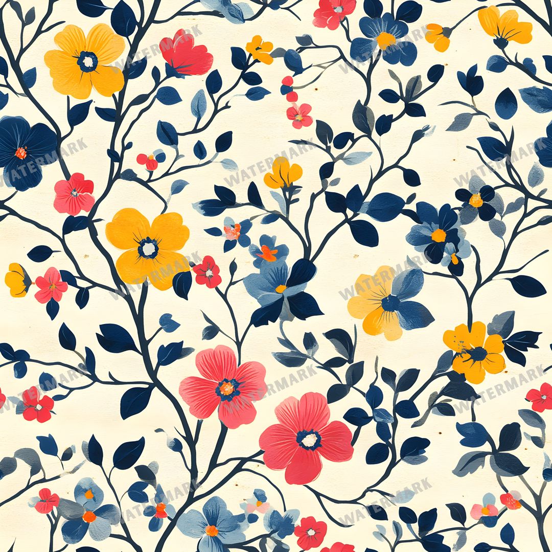 Floral Seamless Pattern
