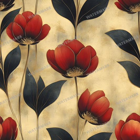 Floral Seamless Pattern