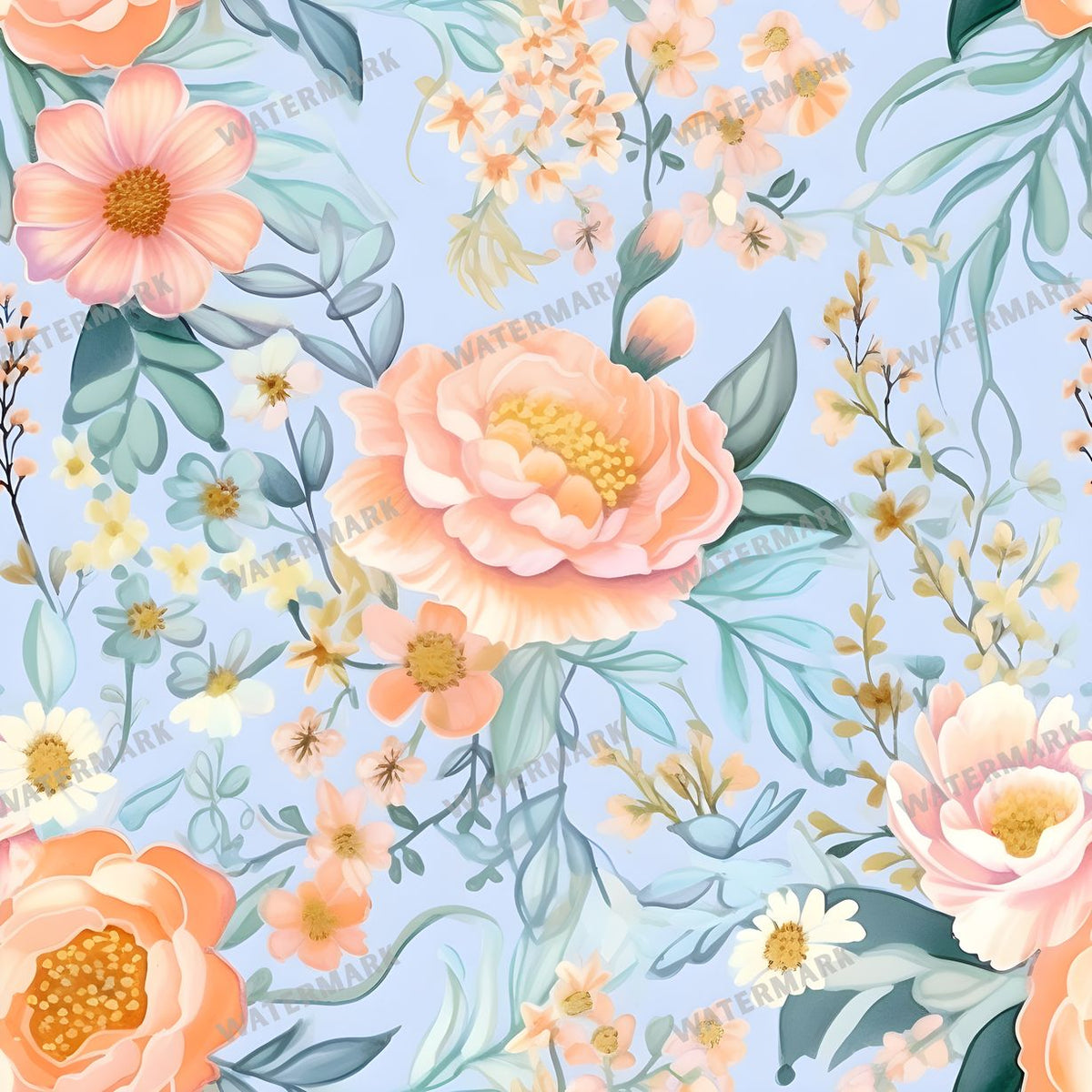 Floral Seamless Pattern