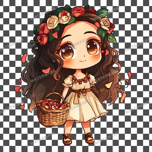 Flower Girl Clipart Pngs